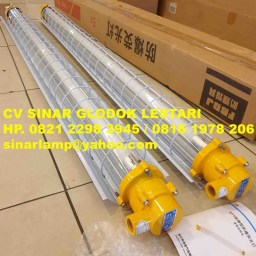 Kap Lampu TL Explosion Proof LED 1x18w Explosive 120cm Anti Ledak